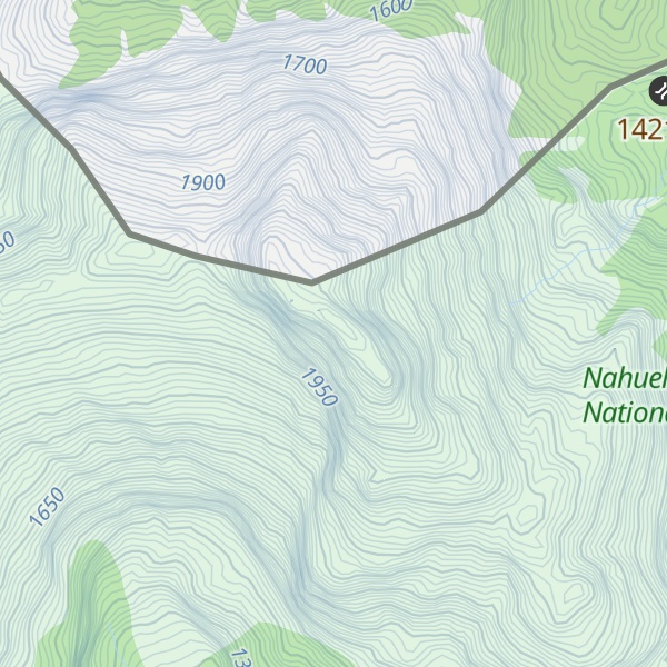 Map of Cerro Crespo