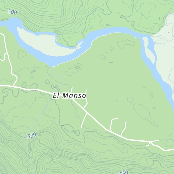 Map of Cabañas Campestre