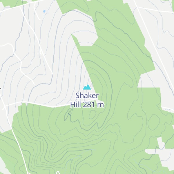Map of Shaker Hill