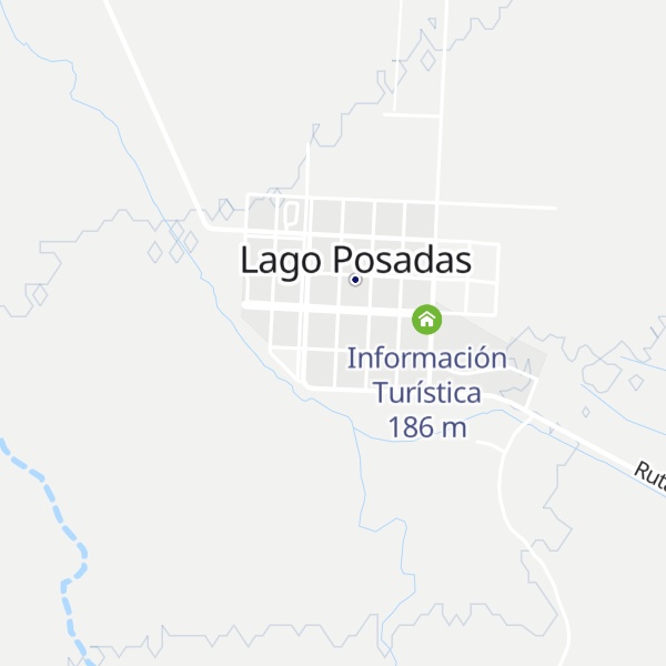 Map of Cabañas Las Lengas