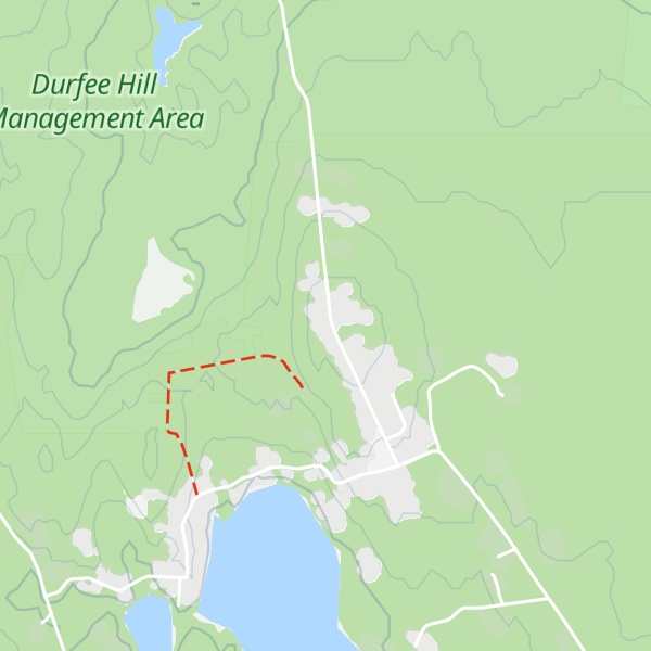 Map of Durfee Hill