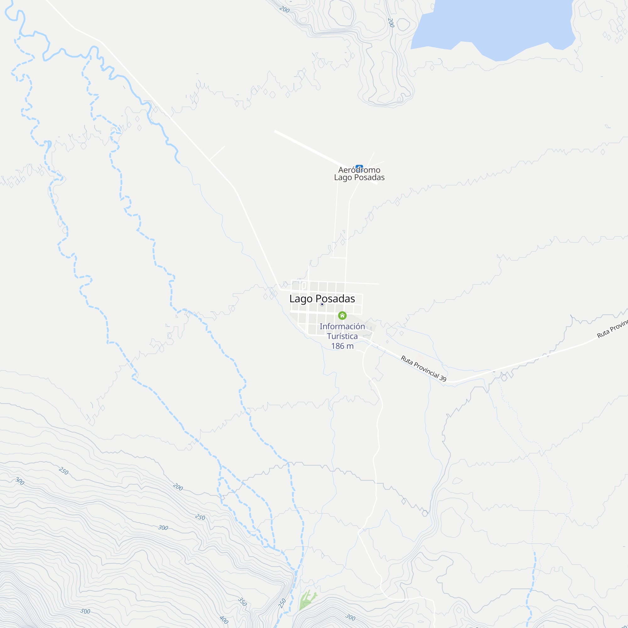 Cabañas Shautiau map