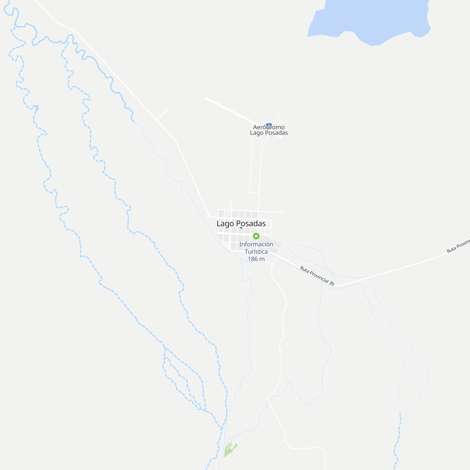 Cabañas Shautiau map