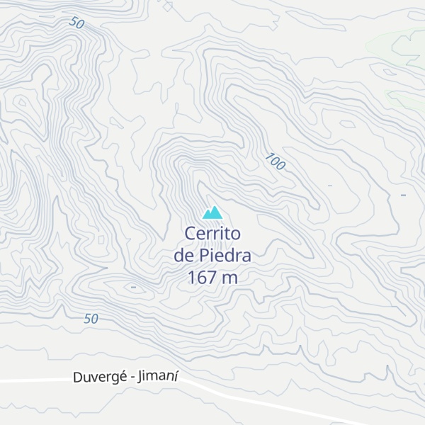 Map of Cerrito de Piedra