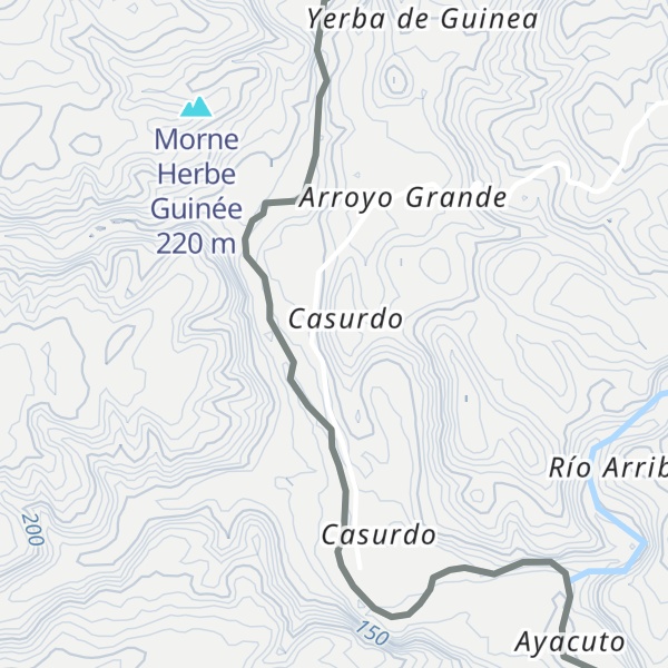 Map of Loma de casurdo