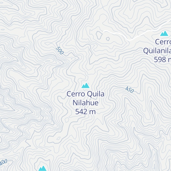 Map of Cerro Quila Nilahue