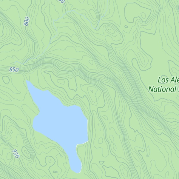 Map of Cerro Ascensión