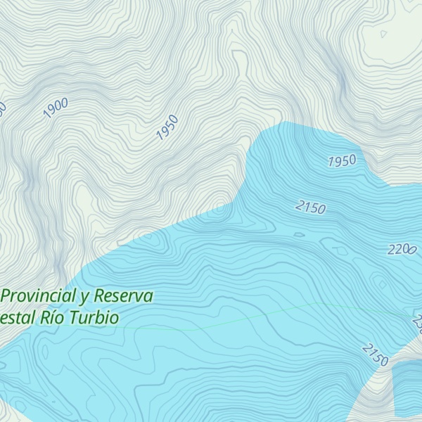 Map of Cerro Ocaso