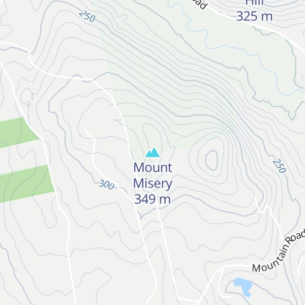 Map of Mount Misery