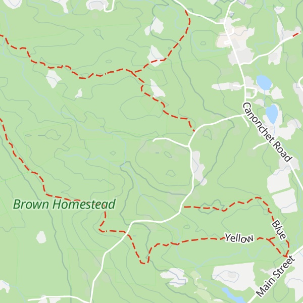 Map of Brightman Hill