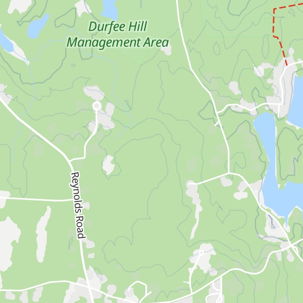 Map of Pine Hill