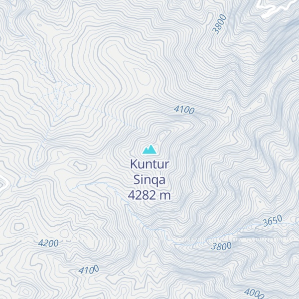 Map of Kuntur Sinqa