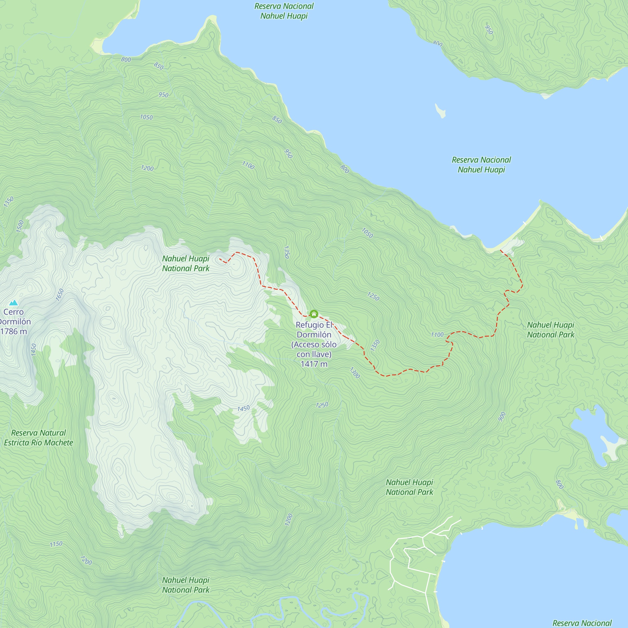 Refugio El Dormilón (Acceso sólo con llave) map