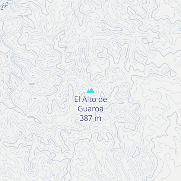 Map of El Alto de Guaroa