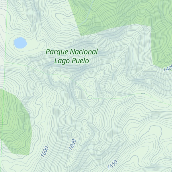 Map of Cerro Vanguardia