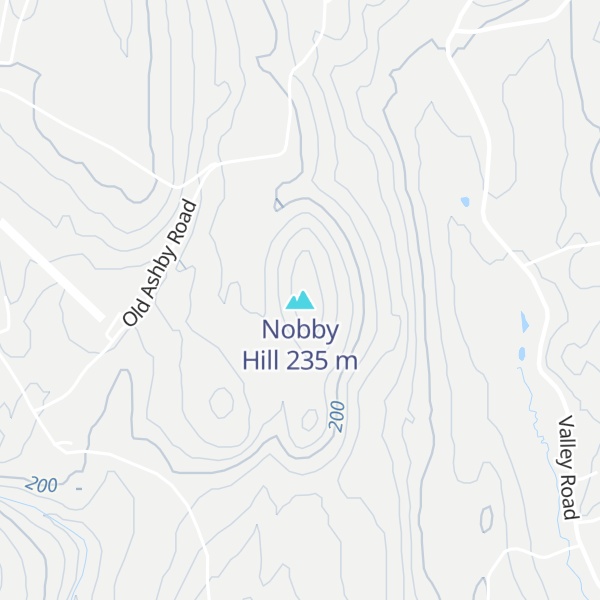 Map of Nobby Hill