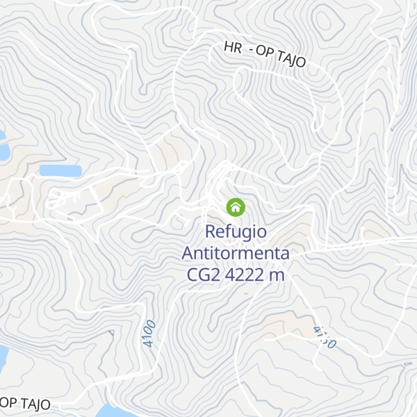 Map of Refugio Antitormentas