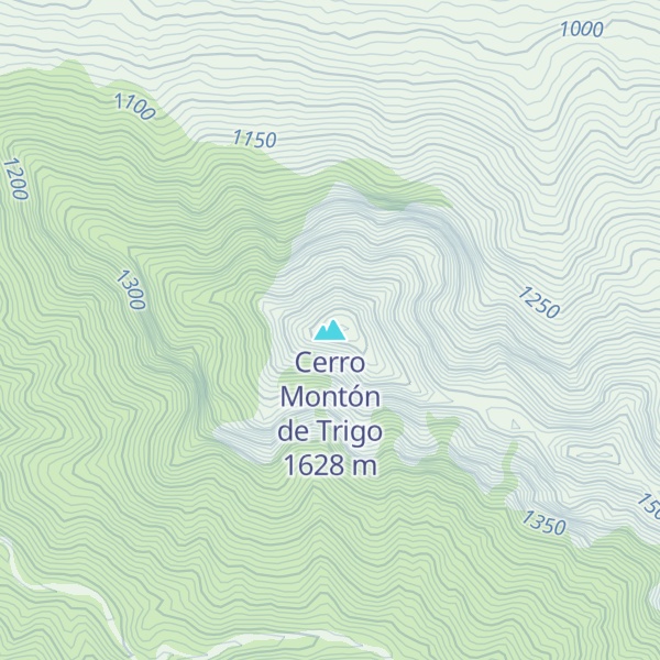 Map of Cerro Montón de Trigo