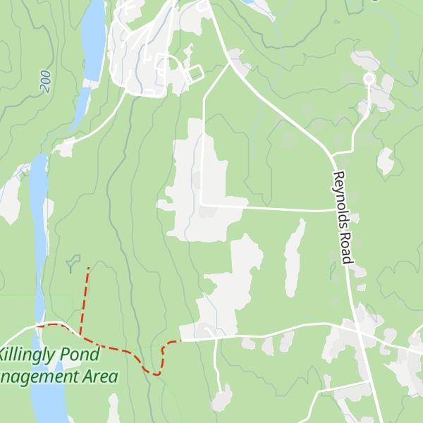 Map of Whites Hill
