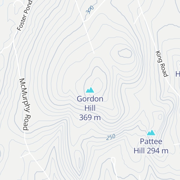 Map of Gordon Hill