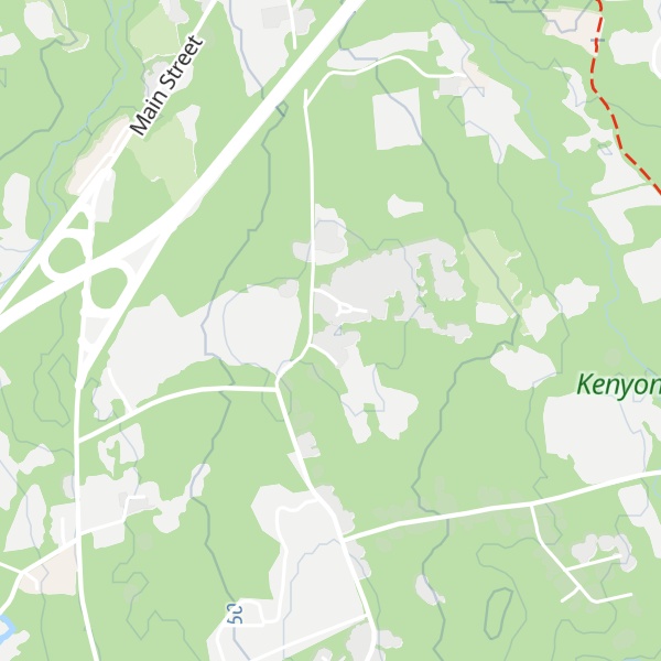 Map of Maxon Hill