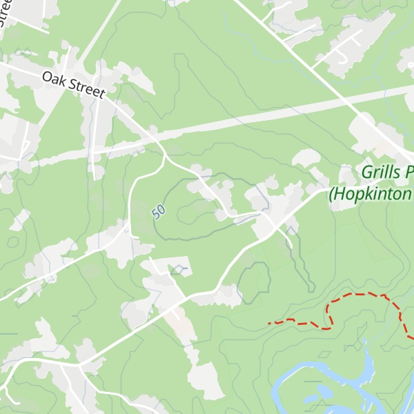 Map of Chase Hill