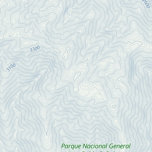 Map of Cerro San Pedro