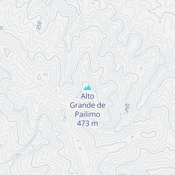 Map of Alto Grande de Pailimo