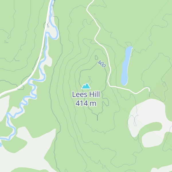 Map of Lees Hill