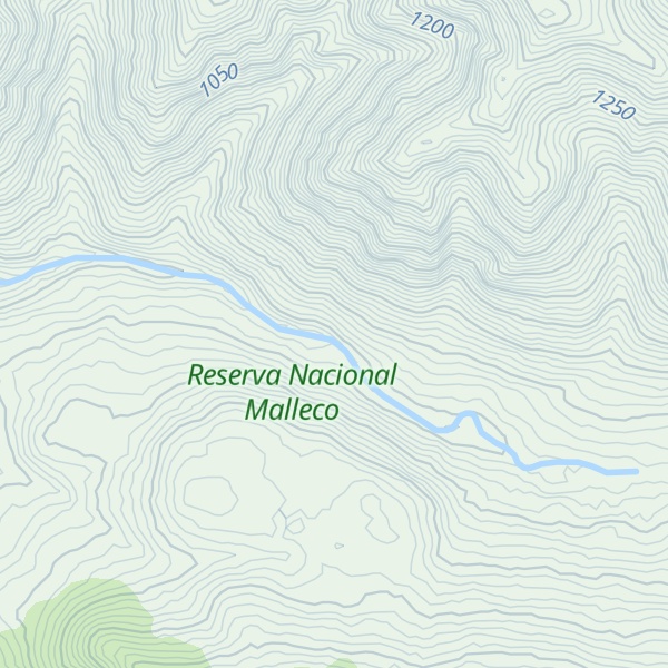 Map of Cerro Niblinto
