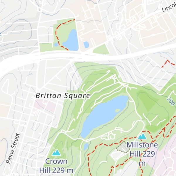 Map of Green Hill