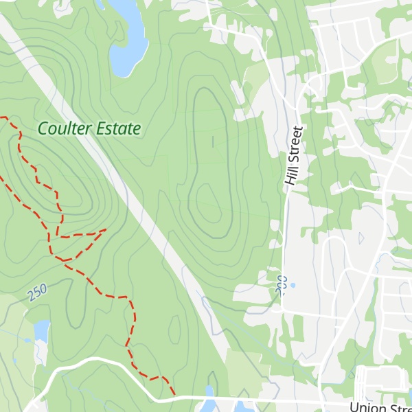 Map of Long Hill