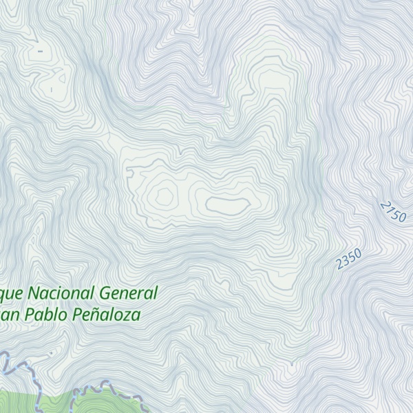 Map of Cerro Moreno