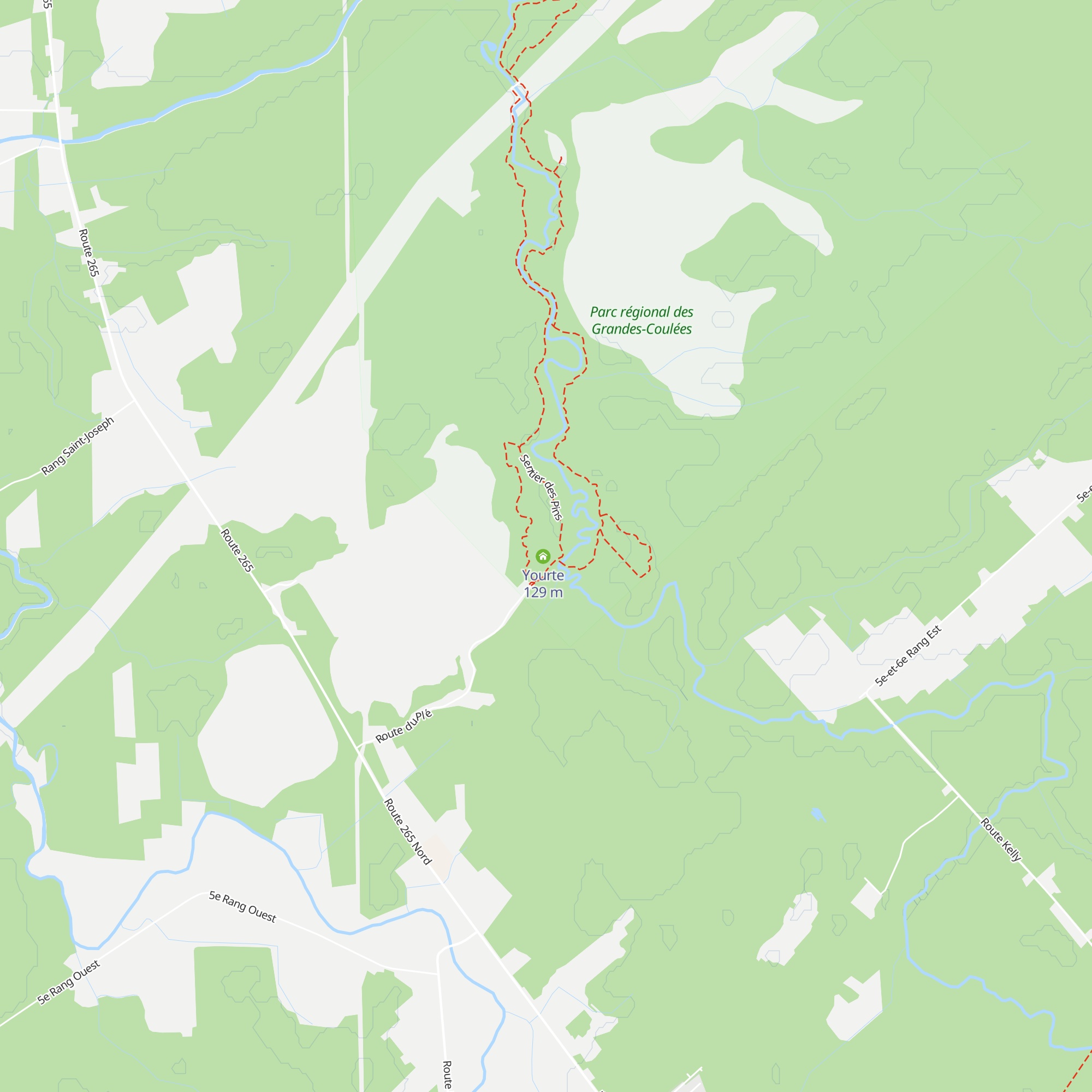 Yourte map