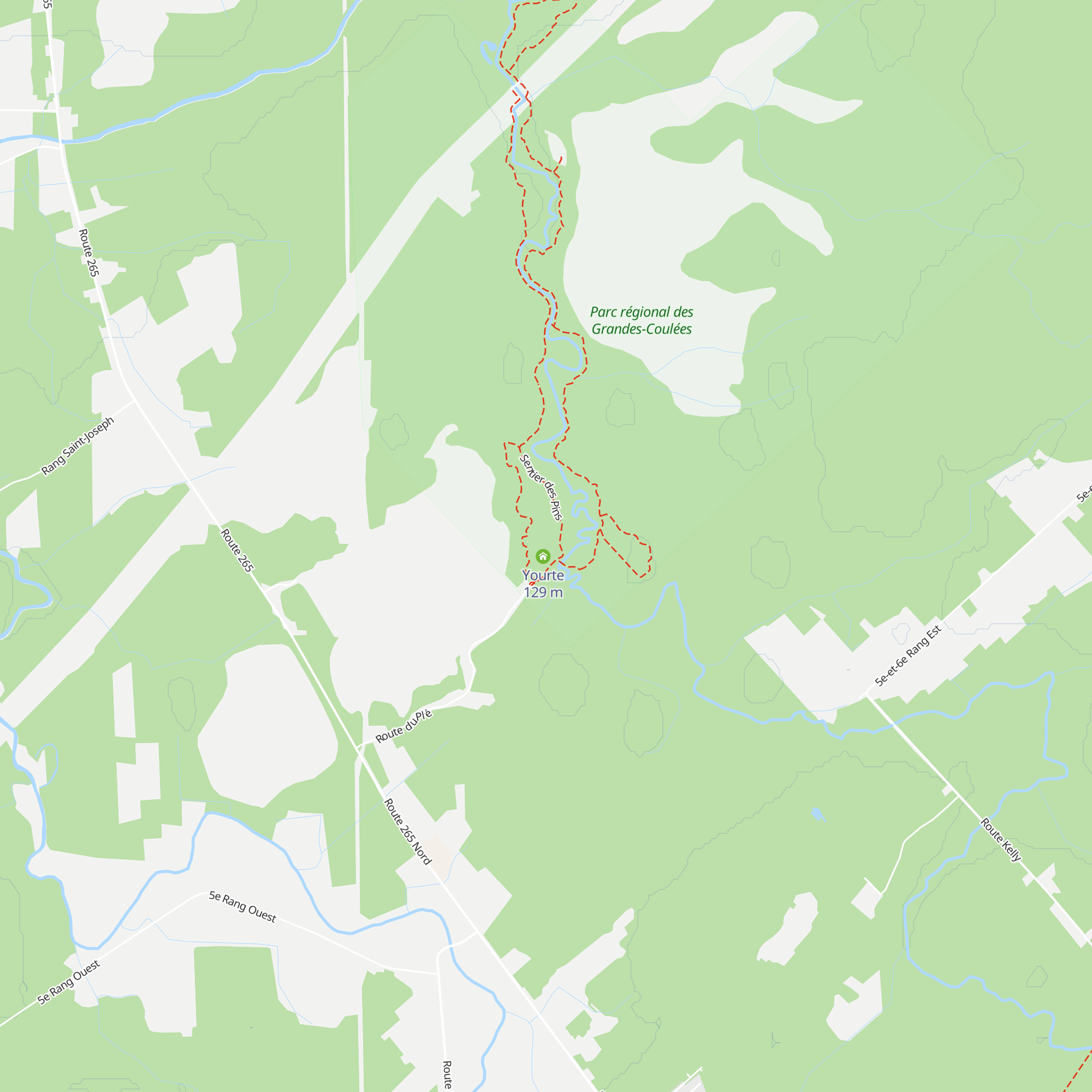 Yourte map