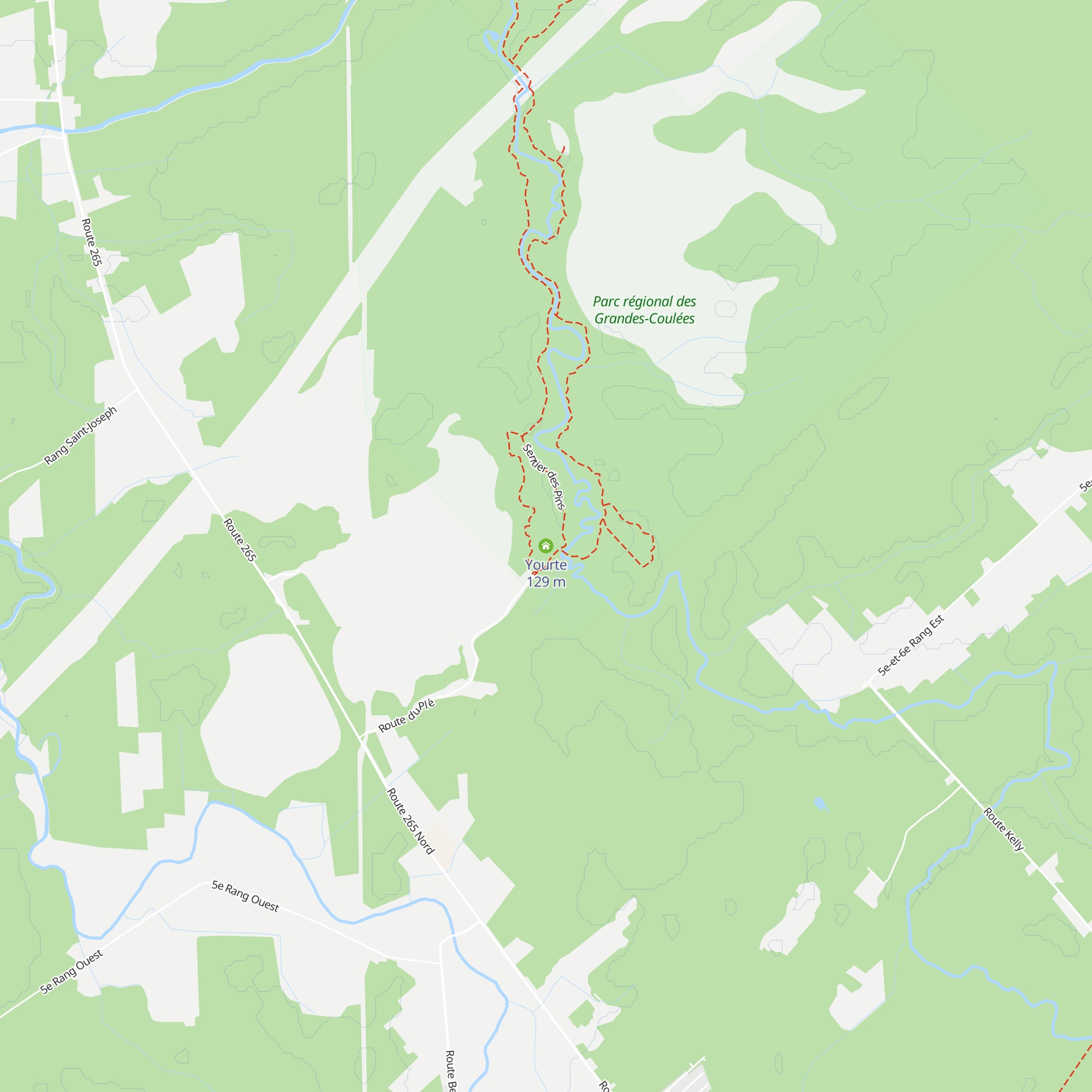 Yourte map