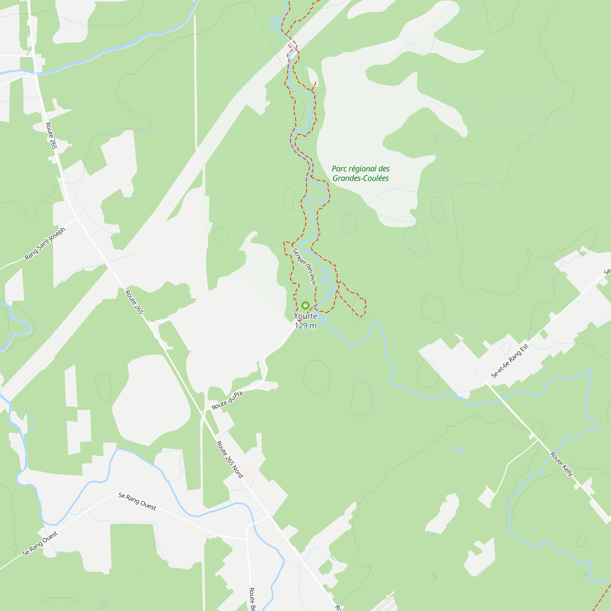 Yourte map