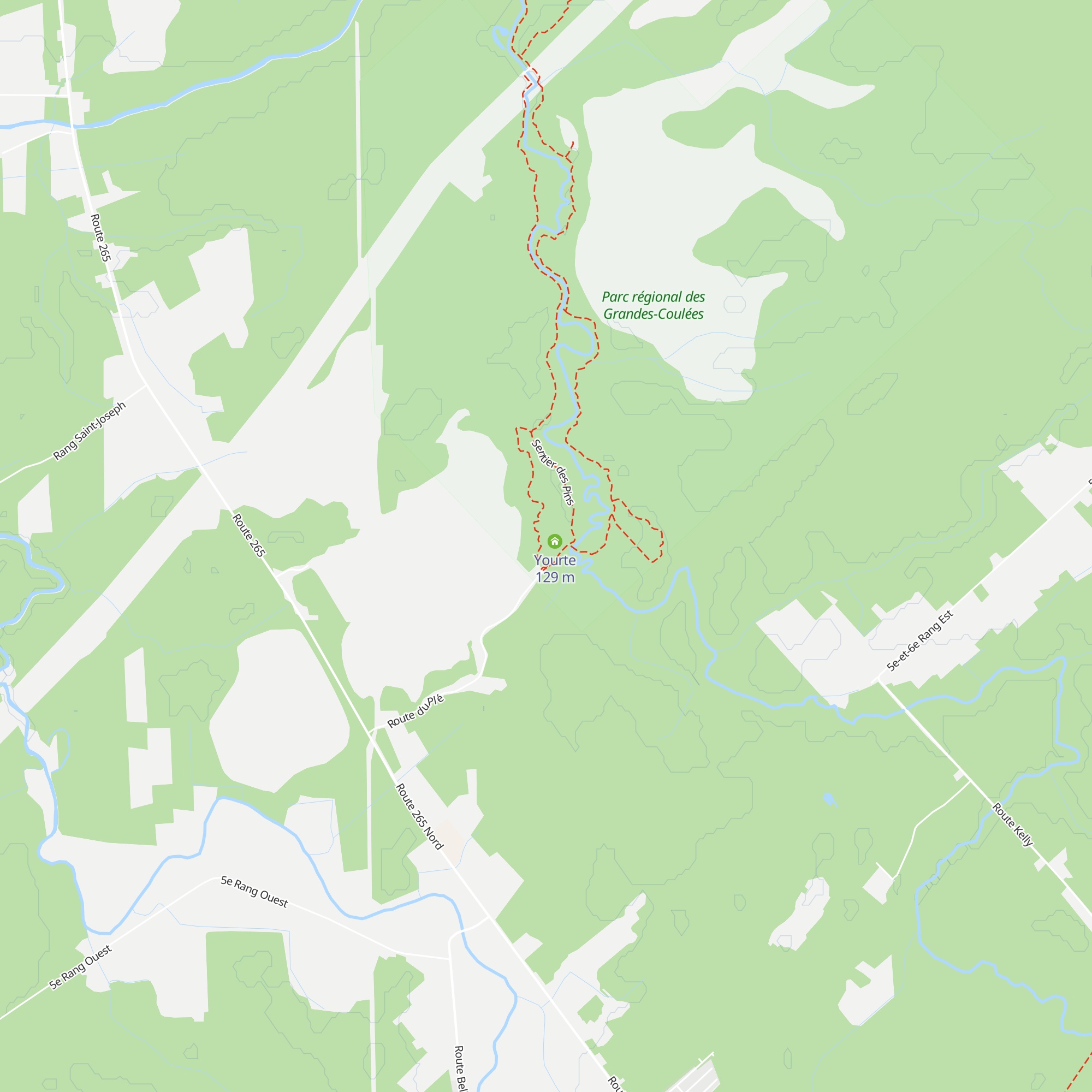 Yourte map
