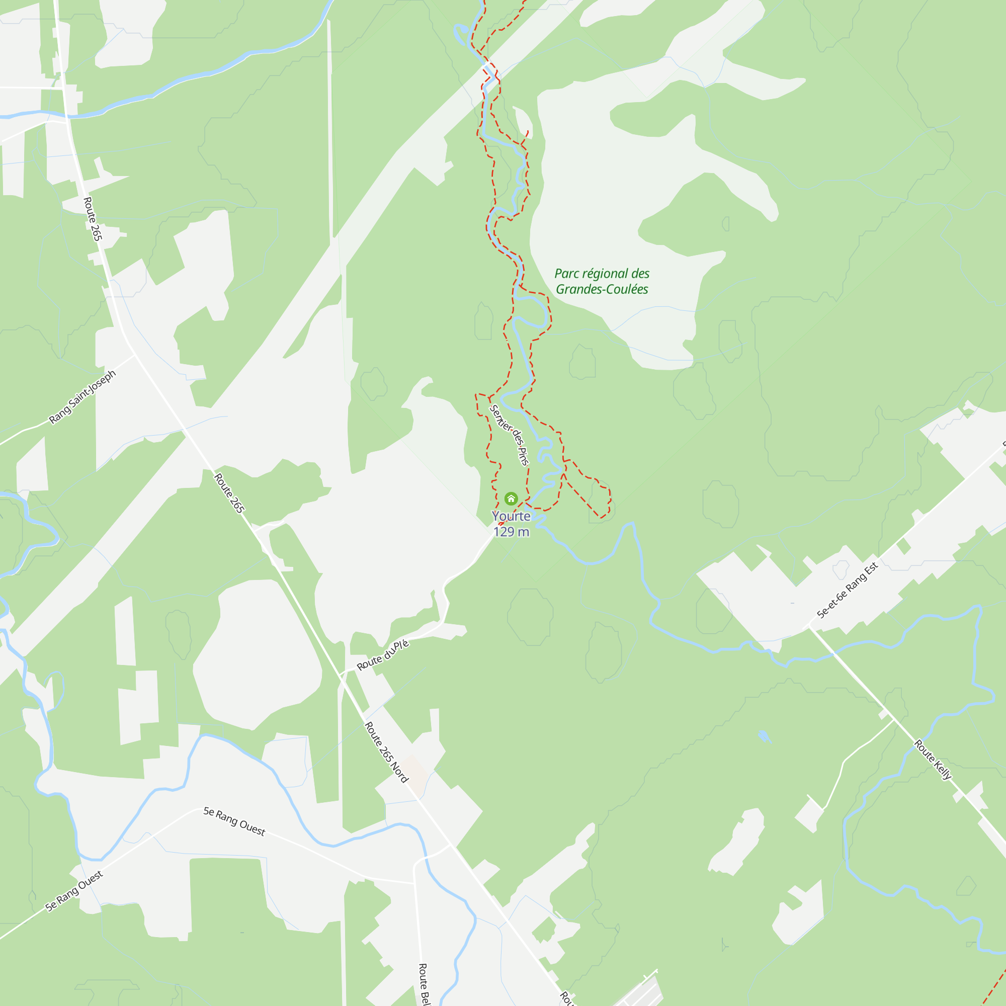 Yourte map