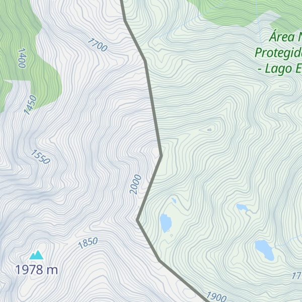 Map of Cerro Raquel