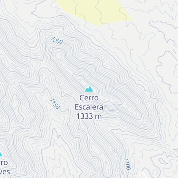 Map of Cerro Escalera