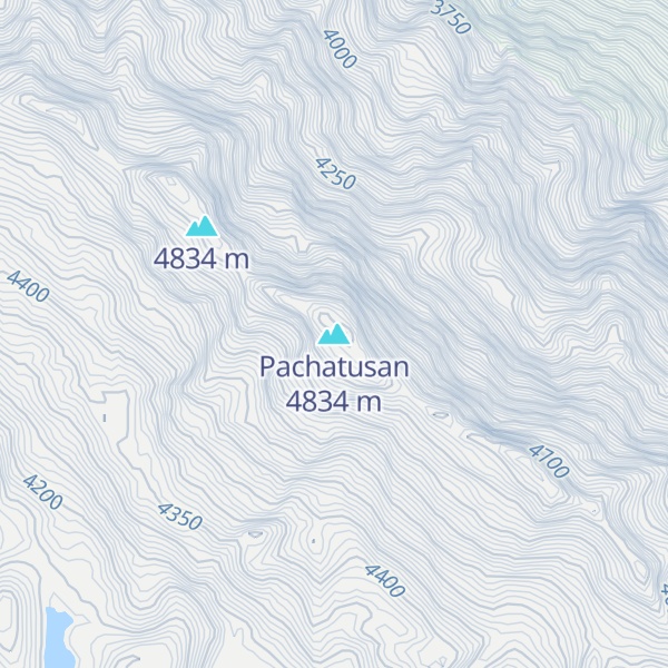 Map of Pachatusan