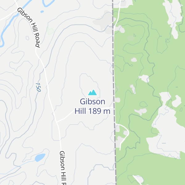 Map of Gibson Hill