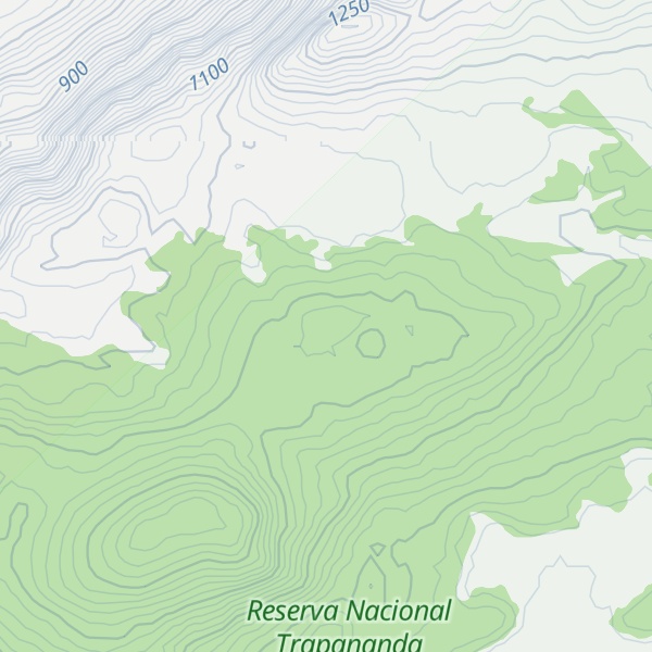 Map of Cerro Panichini