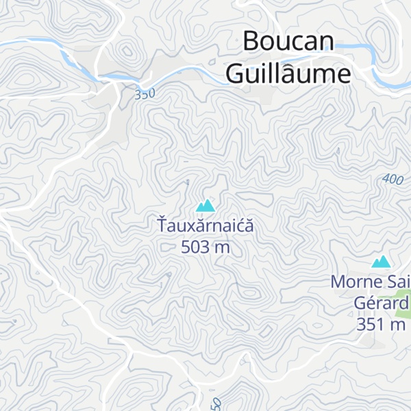 Map of Ťauxărnaićă