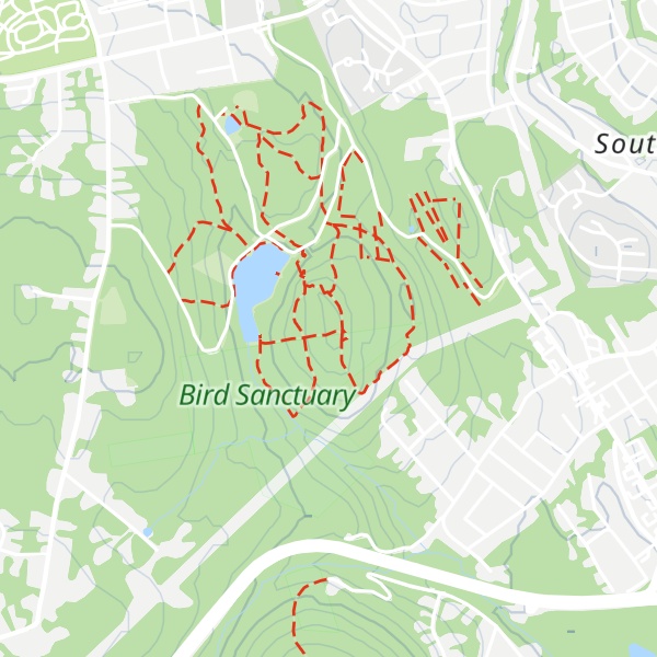 Map of Pine Hill