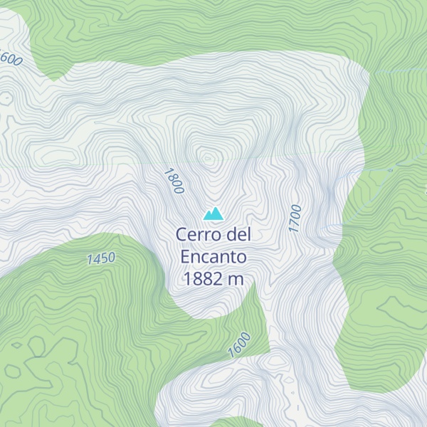 Map of Cerro del Encanto