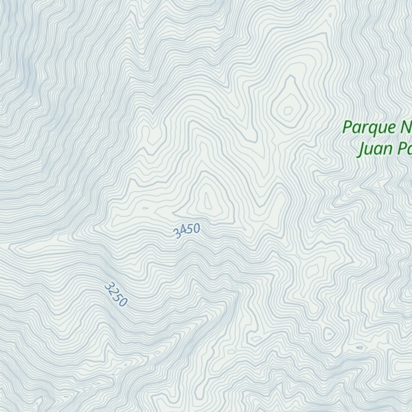 Map of Pico Las Tapias