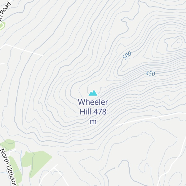 Map of Wheeler Hill