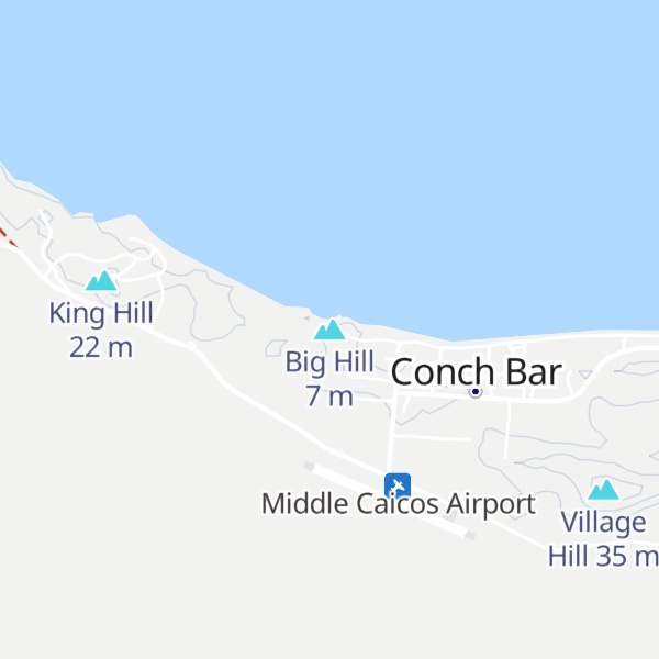 Map of Big Hill